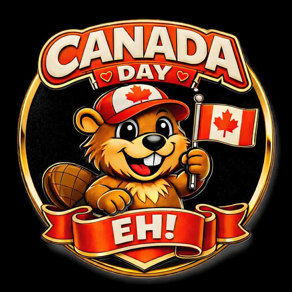 Canada Day Eh! – 1½" Metal Pin