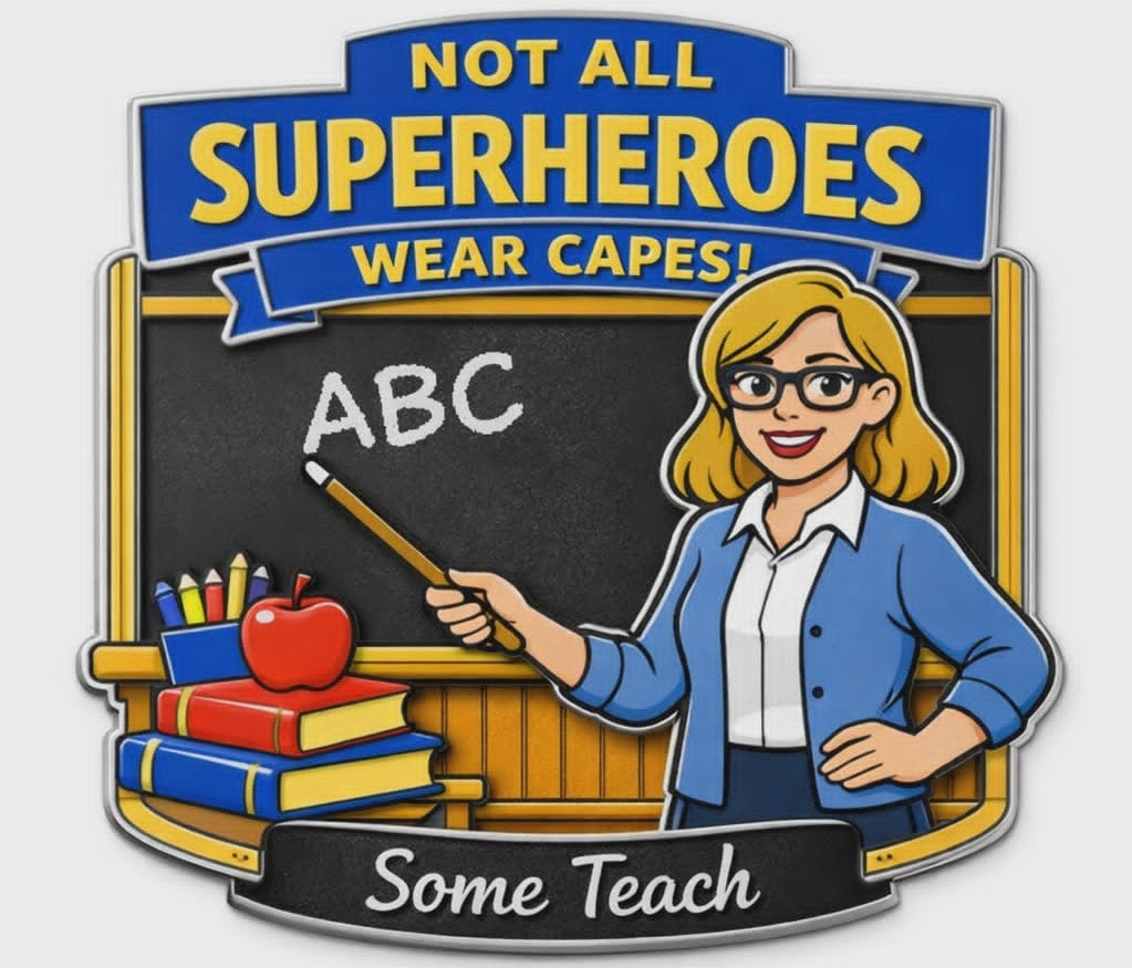Not All Superheroes Wear Capes
