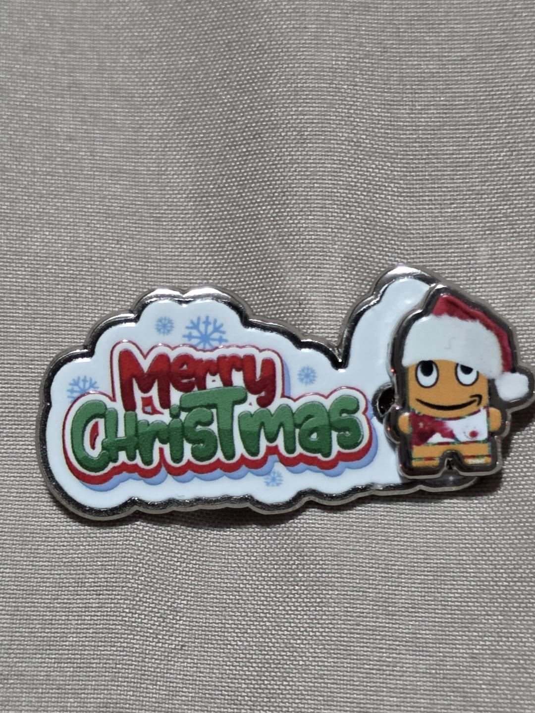 Merry Christmas Enamel Pin